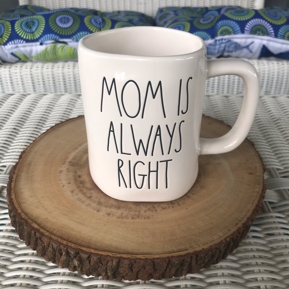 Rae Dunn Mom is always right mug - Picture 5 of 5
